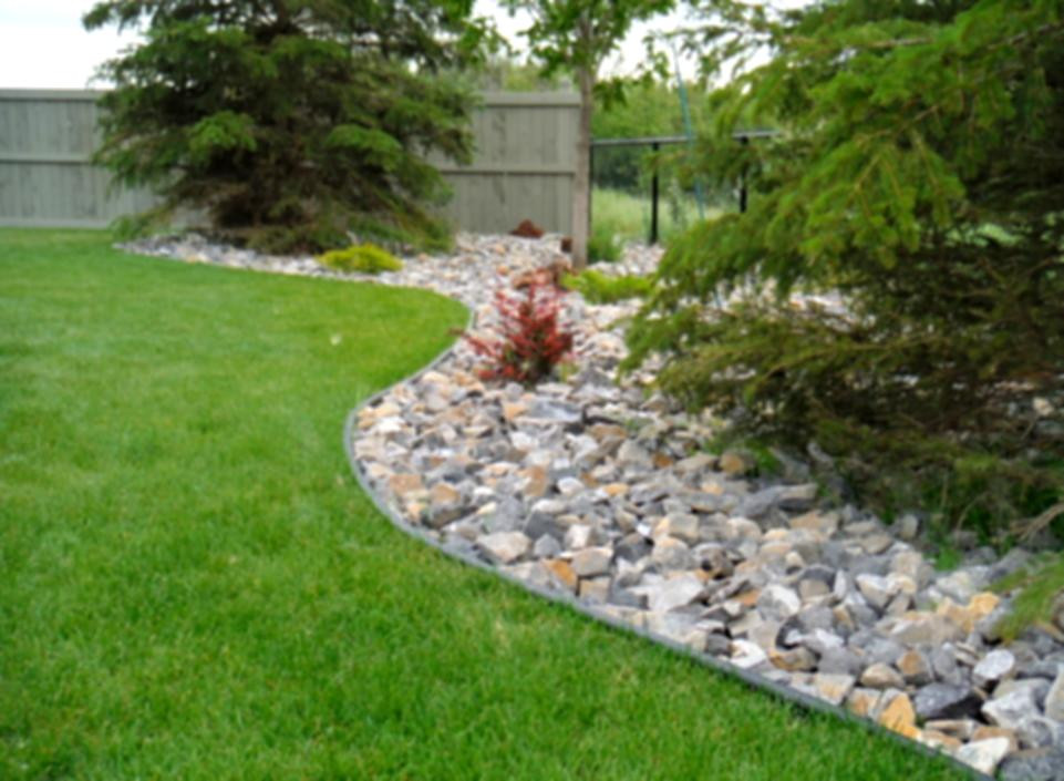 Best ideas about River Rock Landscape
. Save or Pin Beautiful Landscaping With Rocks With Cool Patio And Green Now.