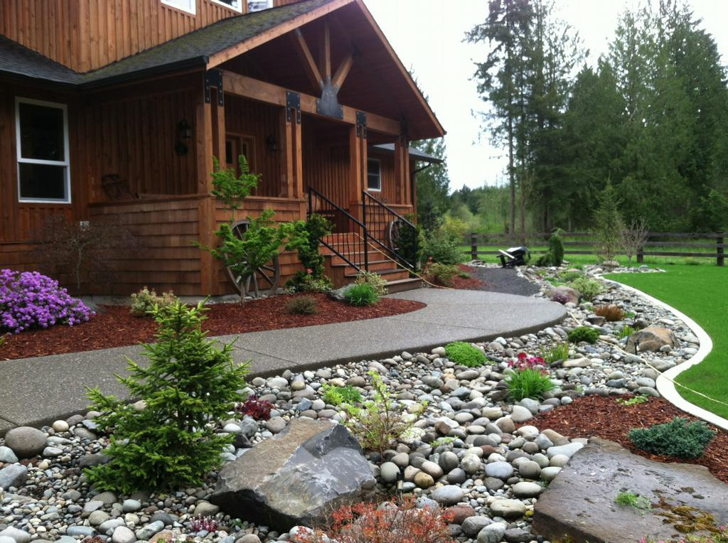 Best ideas about River Rock Landscape
. Save or Pin River Rock Landscaping for Your Natural Exterior Now.