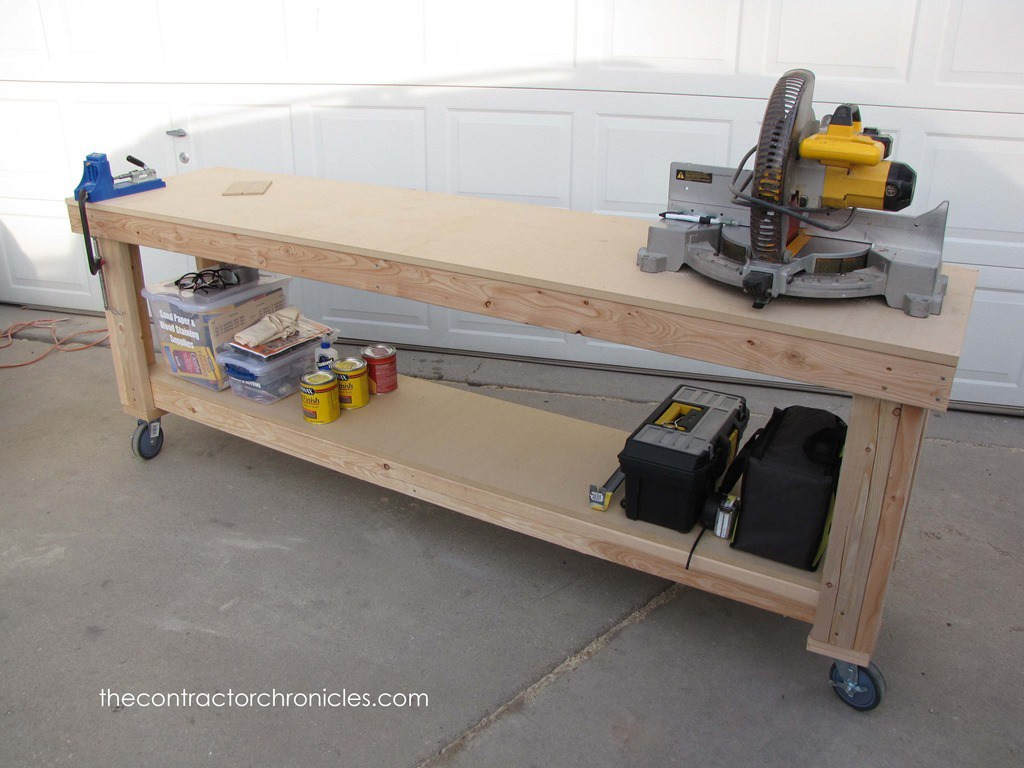 Rolling Workbench DIY
 Furnitures Stainless Steel Toolbox