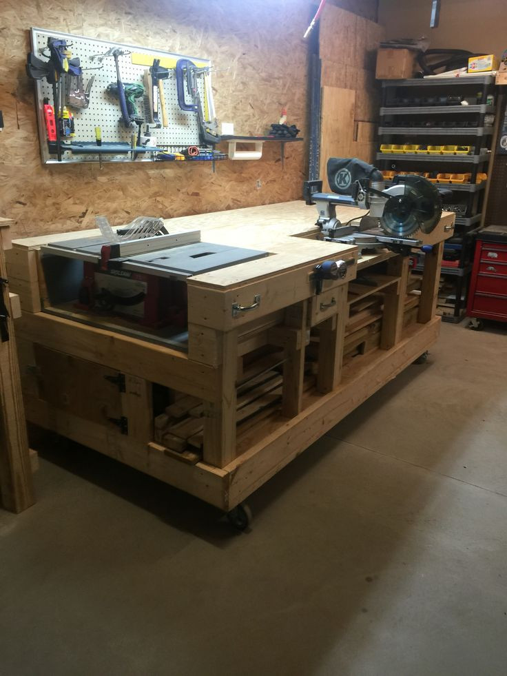 Rolling Workbench DIY
 Best 25 Rolling workbench ideas on Pinterest