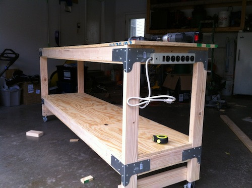Rolling Workbench DIY
 How to Build a Heavy Duty Workbench e Project Closer