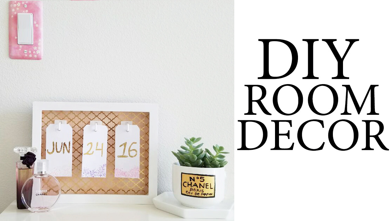 Room Decor DIY Tumblr
 DIY Tumblr & Pinterest Inspired Room Desk Decor