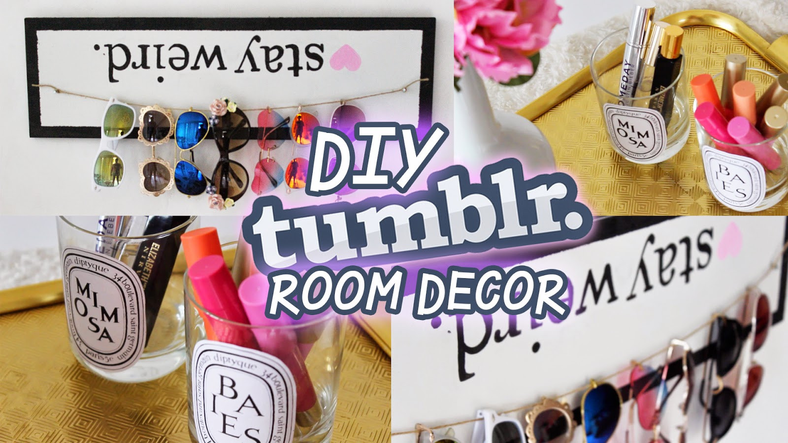 Room Decor DIY Tumblr
 Hellomaphie DIY TUMBLR Room Decor