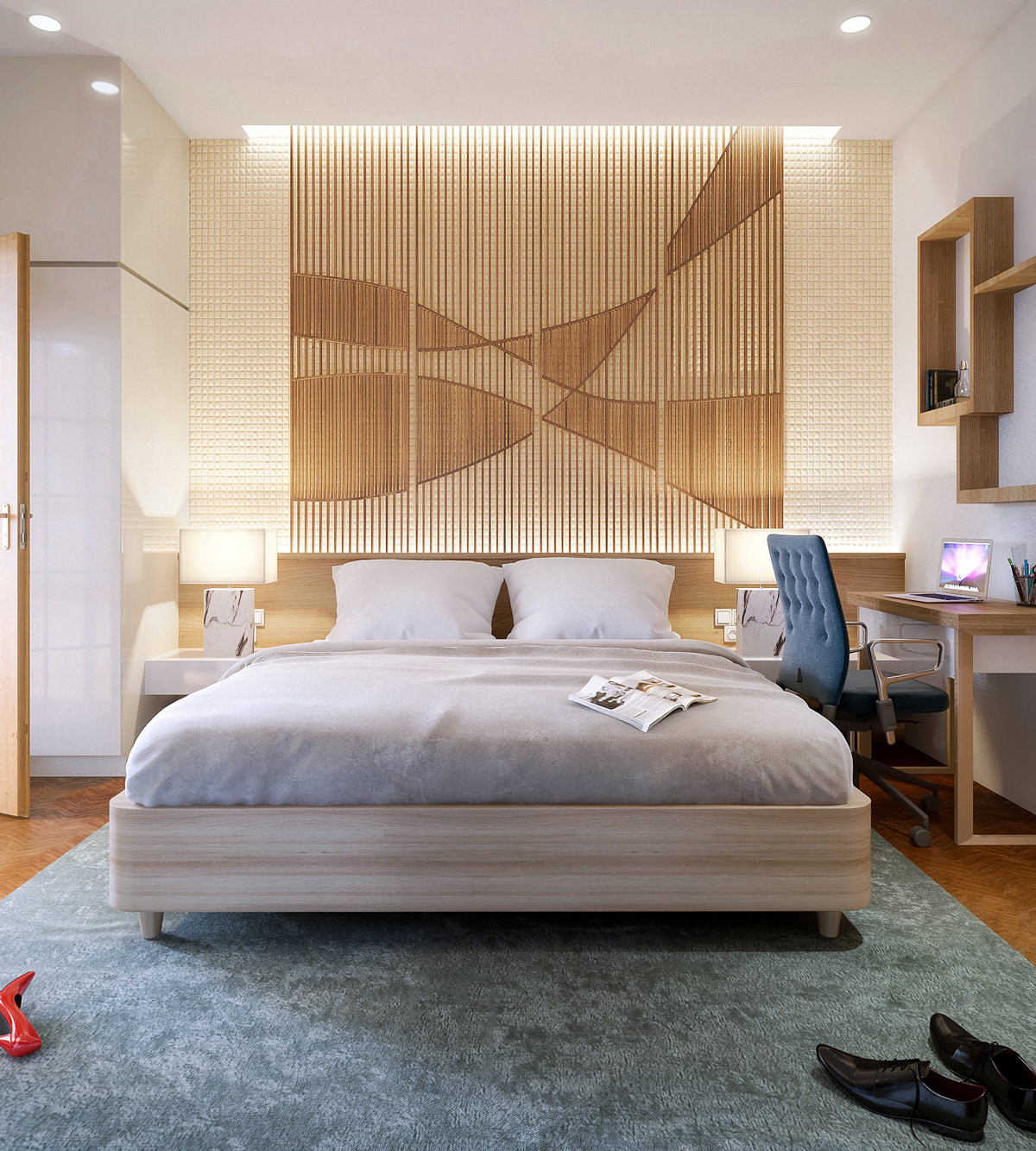 Best ideas about Rooms With Accent Walls
. Save or Pin 25 Beautiful Examples Bedroom Accent Walls That Use Now.