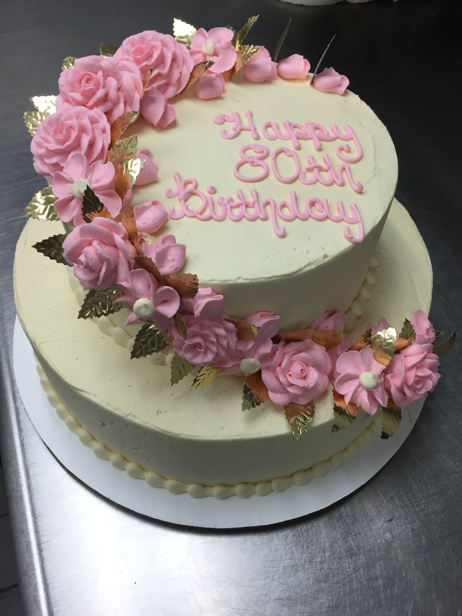 Best ideas about Roses Birthday Cake
. Save or Pin Pink Rose Stacked Birthday Cake CakeCentral Now.