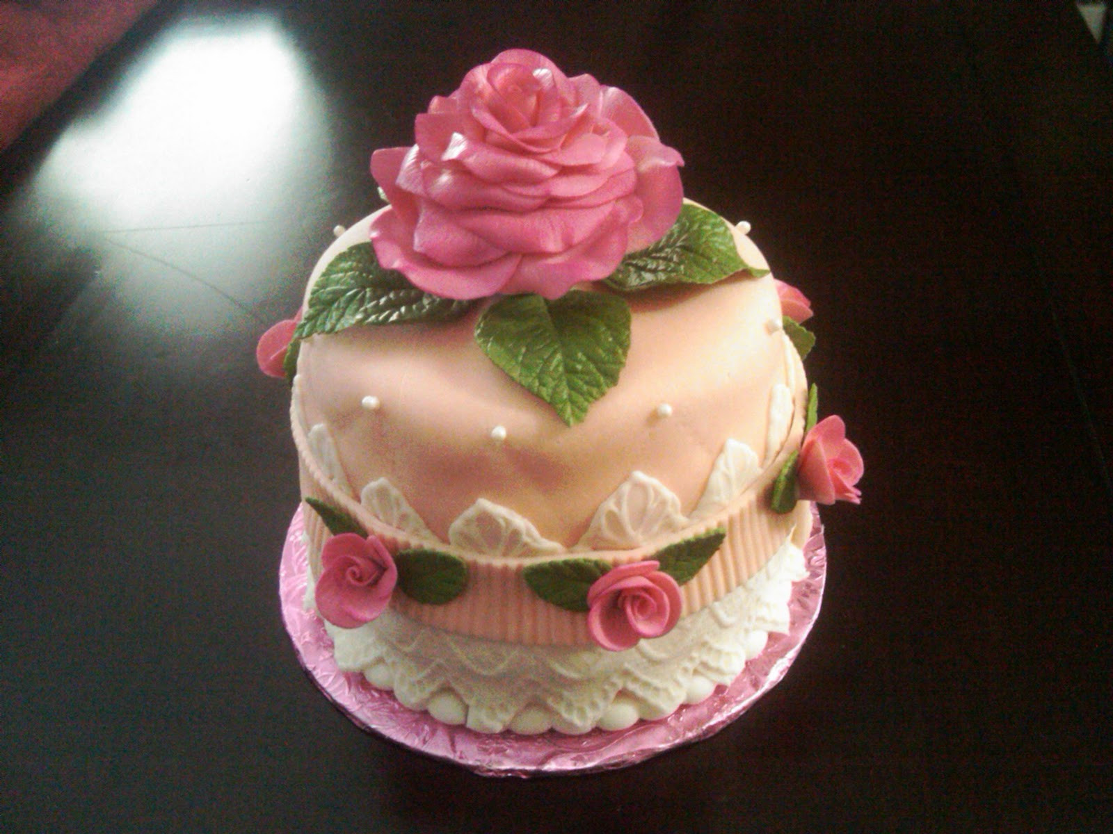 Best ideas about Roses Birthday Cake
. Save or Pin Fabbylicious Cakes Rose Birthday Cake Now.