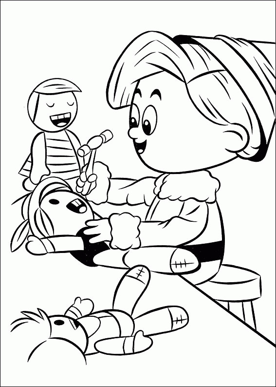 Rudolph The Red Nosed Reindeer Coloring Pages
 Reindeer Face Coloring Page