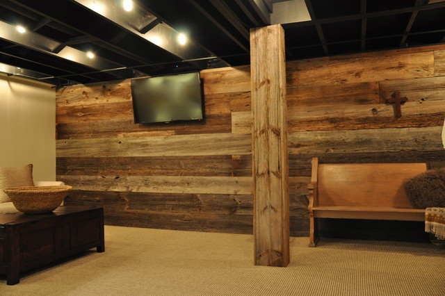 Best ideas about Rustic Basement Ideas
. Save or Pin Modern and Rustic Rustic Basement Chicago by Now.