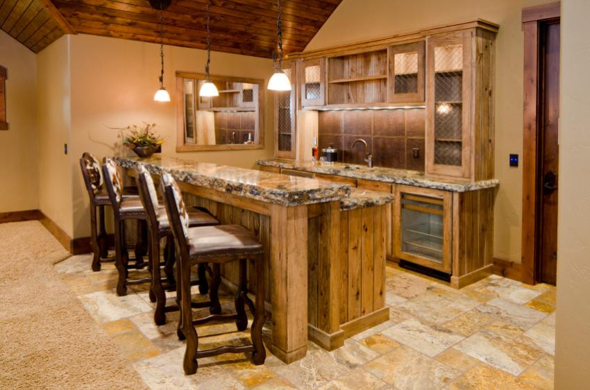 Best ideas about Rustic Basement Ideas
. Save or Pin 34 Awesome Basement Bar Ideas and How To Make It With Low Now.