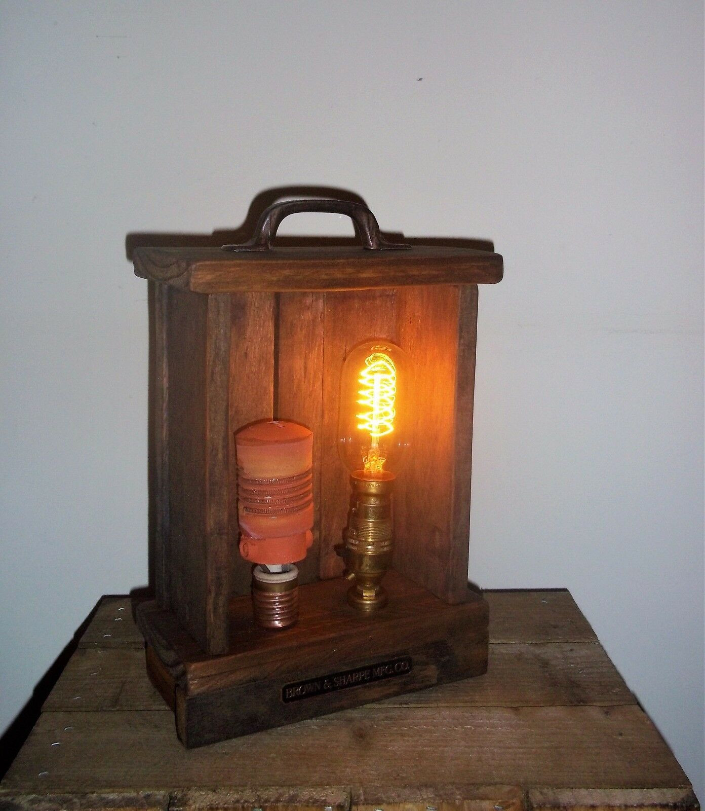 Best ideas about Rustic Desk Lamp
. Save or Pin Quirky Up Cycled Vintage Rustic Shabby Chic Industrial Now.