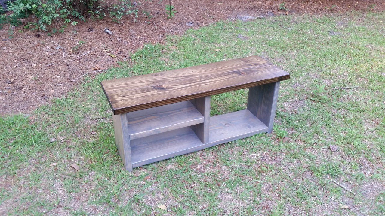 Best ideas about Rustic Entryway Bench
. Save or Pin Rustic Mudroom Storage Bench Entryway Bench Boot Bench Shoe Now.