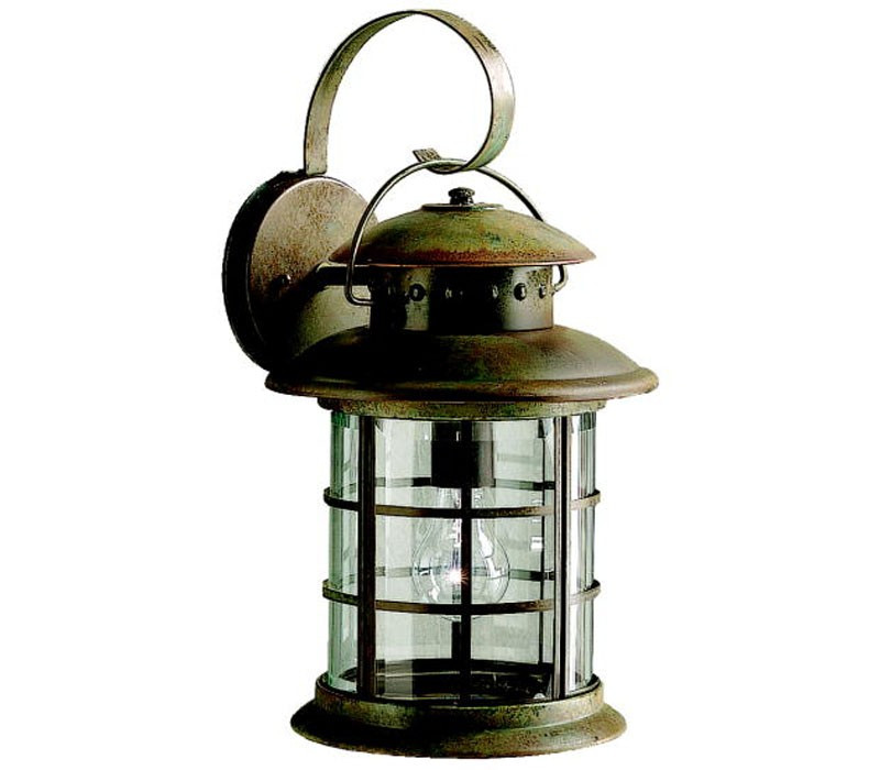 Best ideas about Rustic Outdoor Lighting
. Save or Pin Kichler 9761RST Rustic 1 Light Bronze Outdoor Wall Lighting Now.
