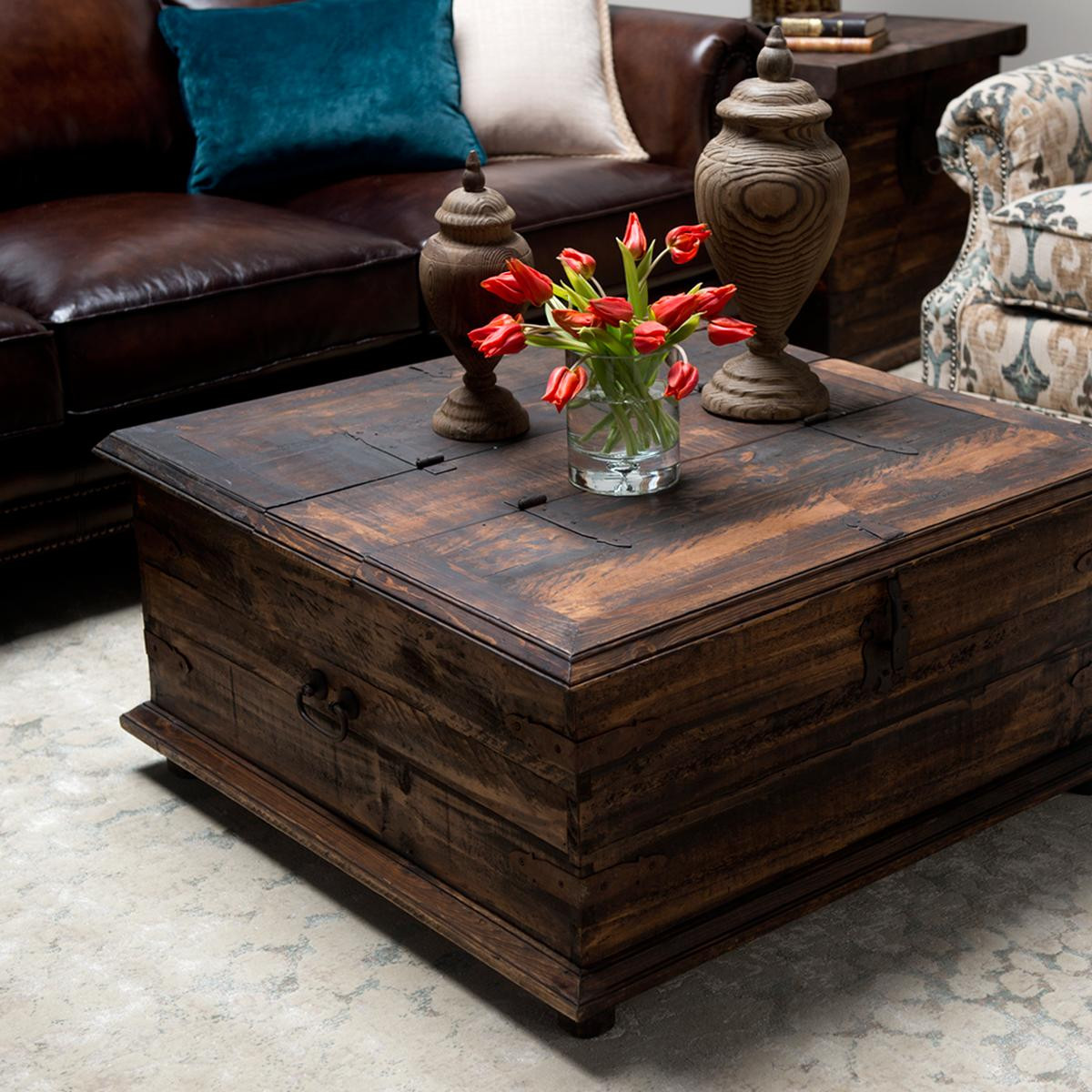 Best ideas about Rustic Trunk Coffee Table
. Save or Pin Rustic Coffee Table Double Trunk Now.