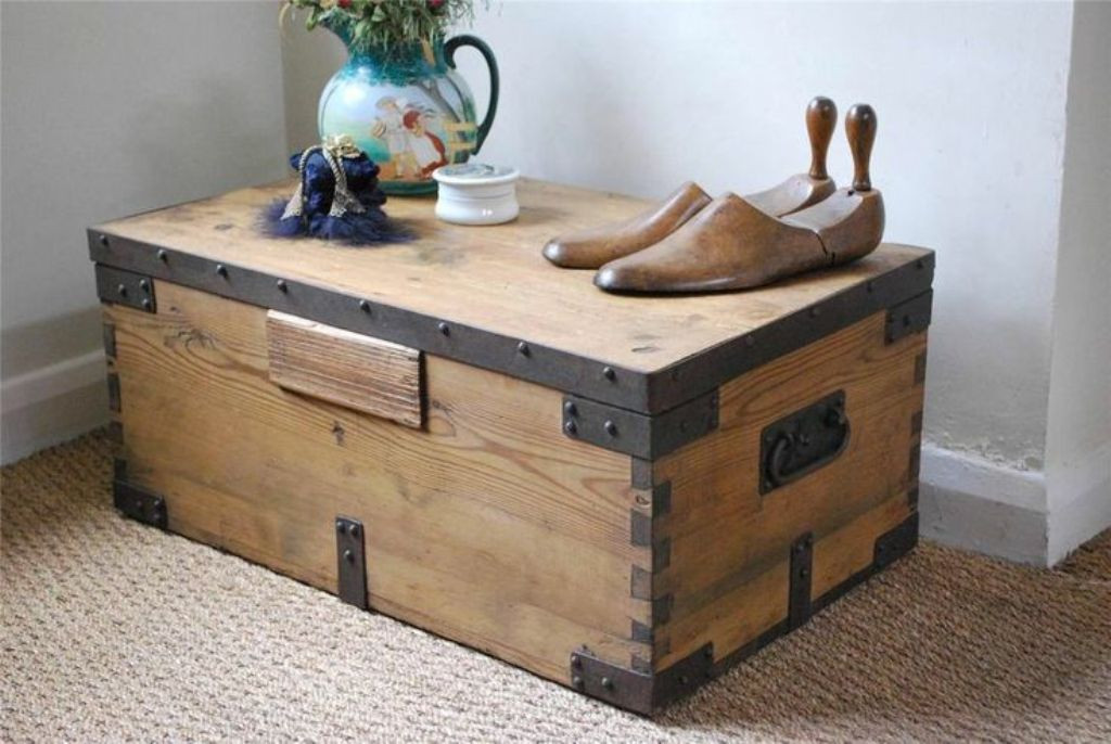 Best ideas about Rustic Trunk Coffee Table
. Save or Pin Rustic Trunk Coffee Table with Drawers Now.