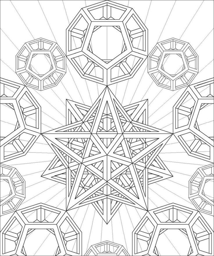 Sacred Geometry Coloring Books
 24 Free Printable Geometric Coloring Pages Gianfreda
