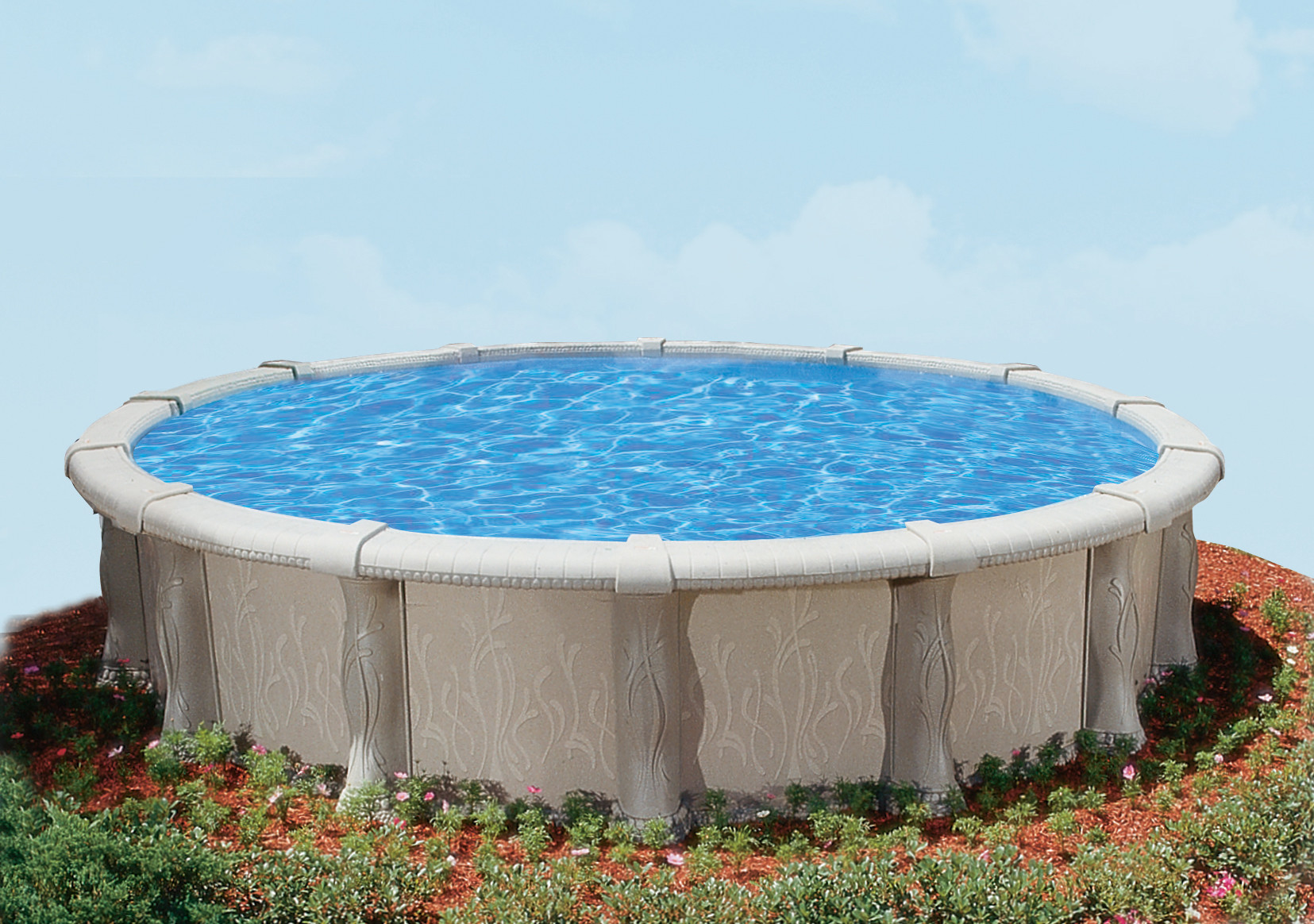 Best ideas about Salt Water Above Ground Pool
. Save or Pin 24 Round 52" Embassy Saltwater Valencia by H I I MFG of Now.