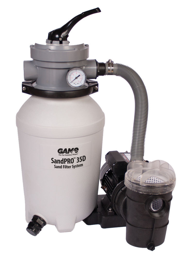 Best ideas about Sand Filter Pump For Above Ground Pool
. Save or Pin GAME SandPRO 35D Series 4706 Ground Swimming Pool Now.