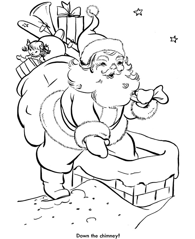 Santa Claus Coloring Sheet
 Free Printable Santa Claus Coloring Pages For Kids