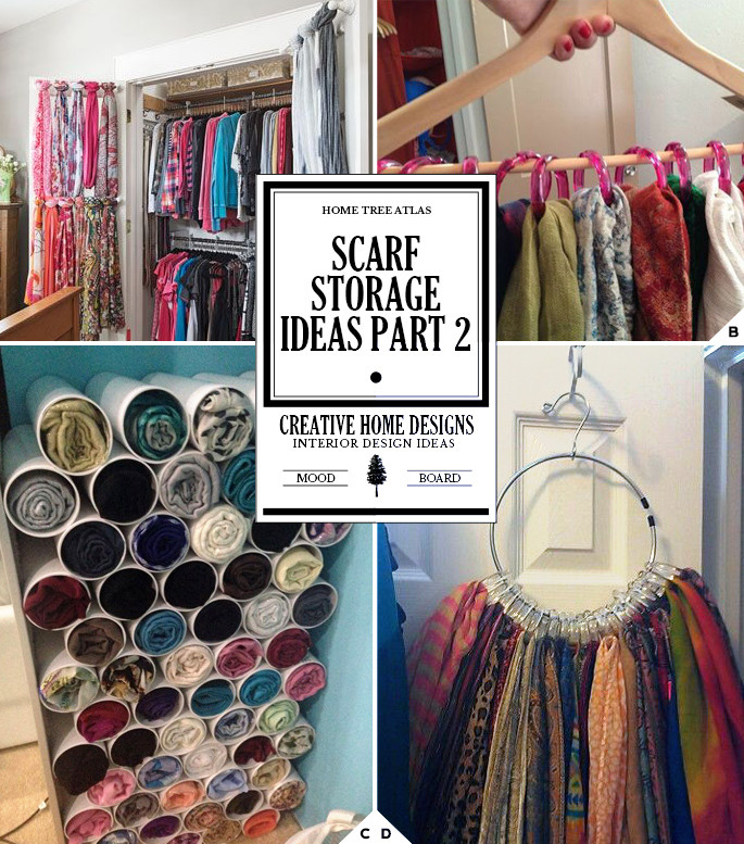 Best ideas about Scarf Storage Ideas
. Save or Pin Creative Ways of How To Store Scarves Now.