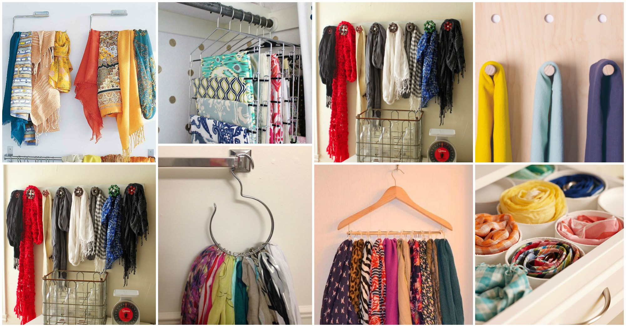 Best ideas about Scarf Storage Ideas
. Save or Pin 14 DIY Storage Hacks for Girls With Too Many Scarves Now.