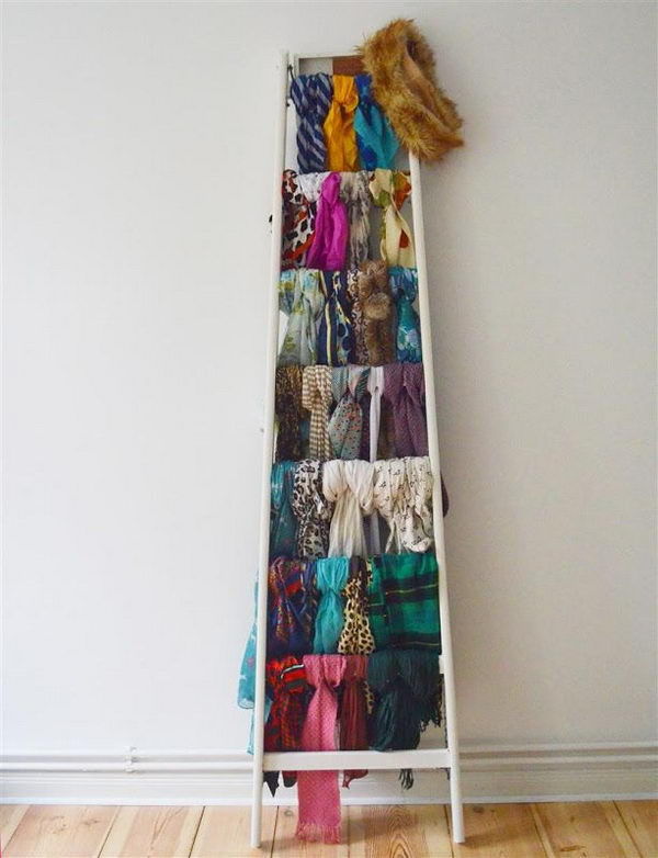 Best ideas about Scarf Storage Ideas
. Save or Pin 30 Creative Scarf Storage & Display Ideas Hative Now.