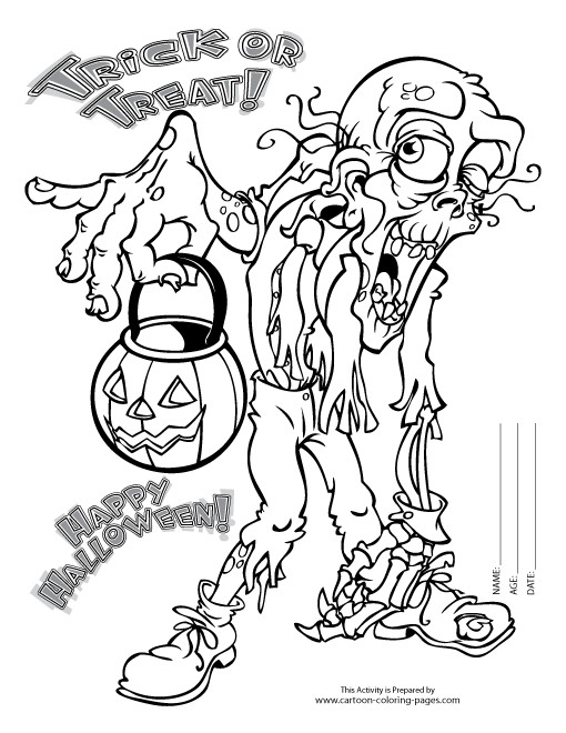 20 Best Ideas Scary Halloween Coloring Pages for Adults - Best ...