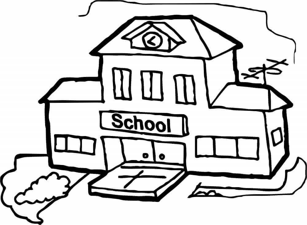 School Coloring Pages
 15 Free Printable Last Day School Coloring Pages End