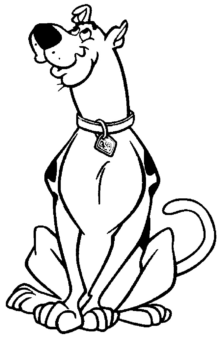 Scoby Doo Coloring Pages
 Free Printable Scooby Doo Coloring Pages For Kids