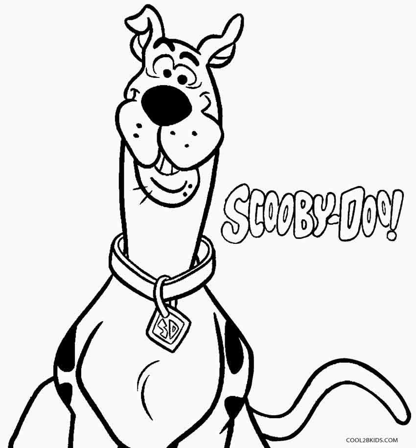 Scoby Doo Coloring Pages
 Printable Scooby Doo Coloring Pages For Kids