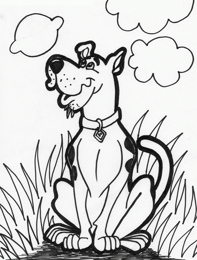 Scoby Doo Coloring Pages
 Free Printable Scooby Doo Coloring Pages For Kids