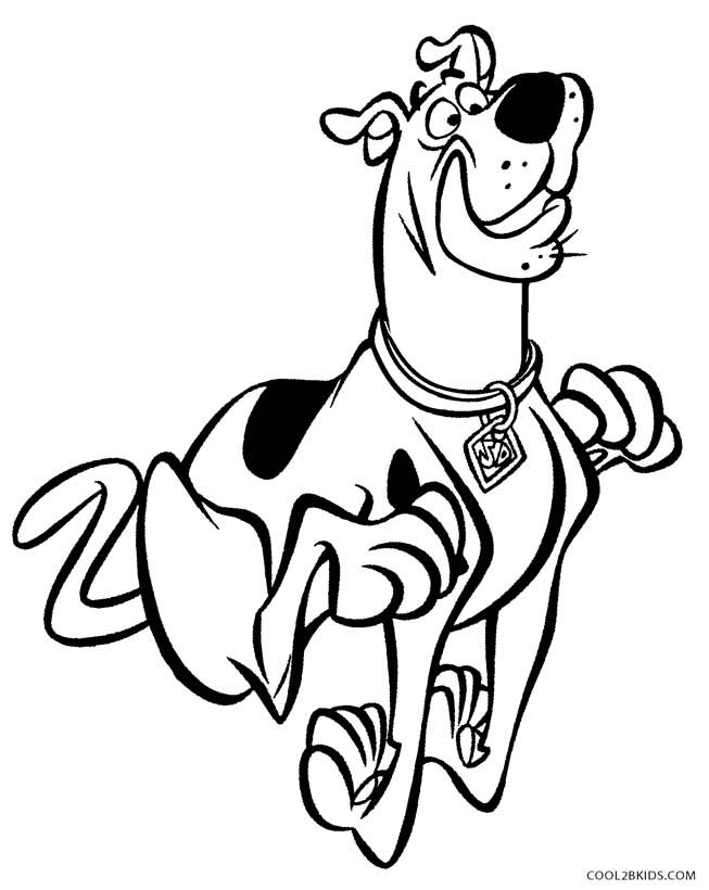 Scoby Doo Coloring Pages
 Printable Scooby Doo Coloring Pages For Kids