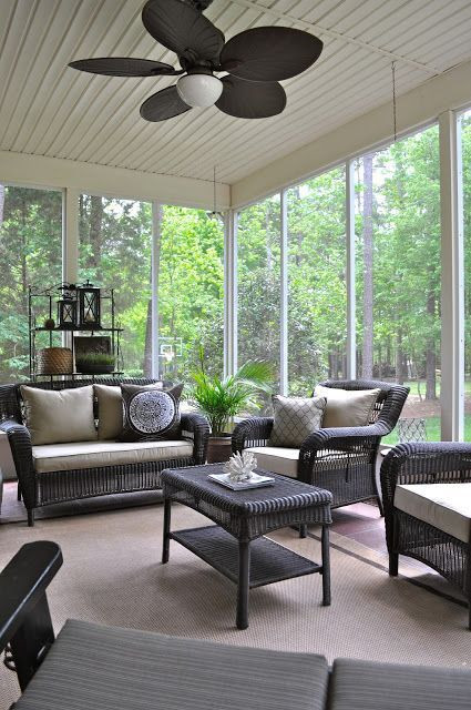 Best ideas about Screened In Porch Furniture Ideas
. Save or Pin 27 Screened And Roofed Back Porch Decor Ideas Shelterness Now.