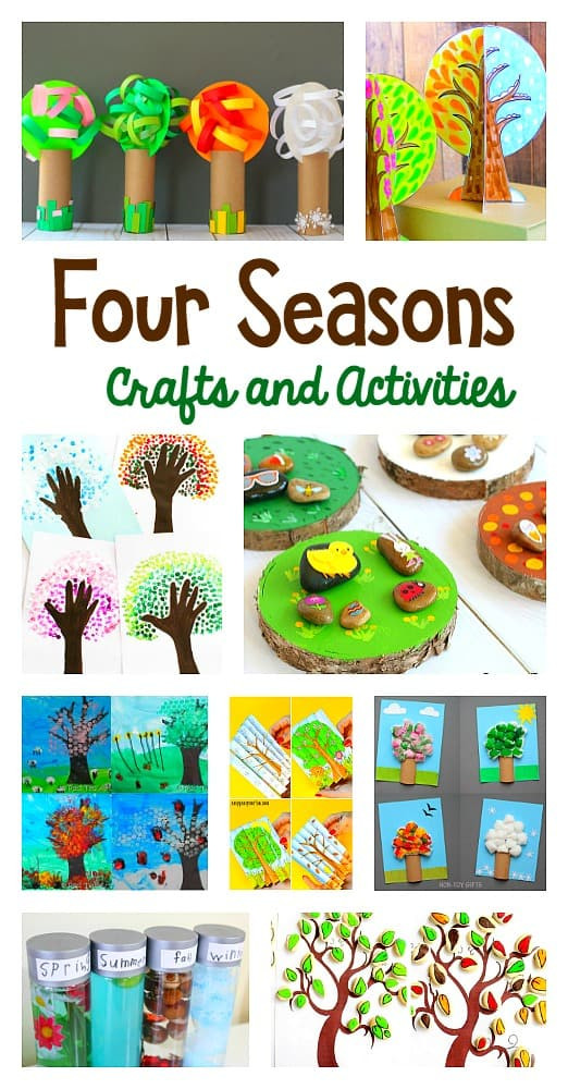 Season Crafts For Preschoolers
 15 of the Cutest Four Seasons Crafts and Activities for