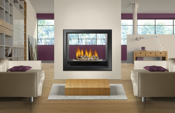 Best ideas about See Through Fireplace
. Save or Pin Napoleon HD81 High Definition See Thru Direct Vent Gas Now.