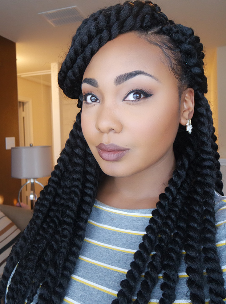 Senegalese Twists Crochet Hairstyles
 How To Easy Braid Pattern For Natural & Versatile Crochet