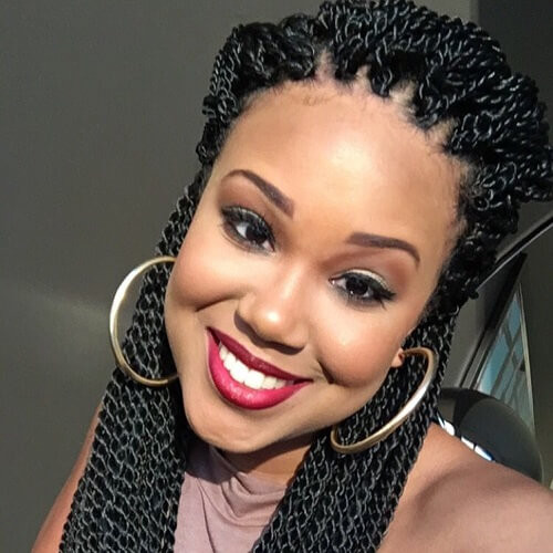 Senegalese Twists Crochet Hairstyles
 50 Sensational Senegalese Twist Styling Ideas