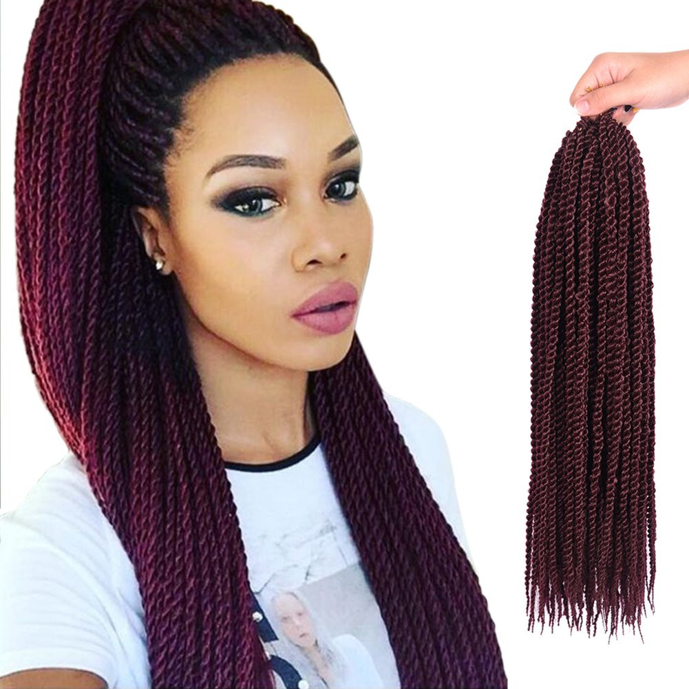 Senegalese Twists Crochet Hairstyles
 Amazon Befunny 8Packs 18" Senegalese Twist Crochet