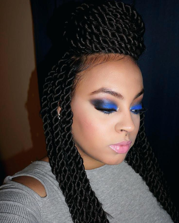 Senegalese Twists Crochet Hairstyles
 Senegalese Twist Hairstyles With Shaved Sides HairStyles