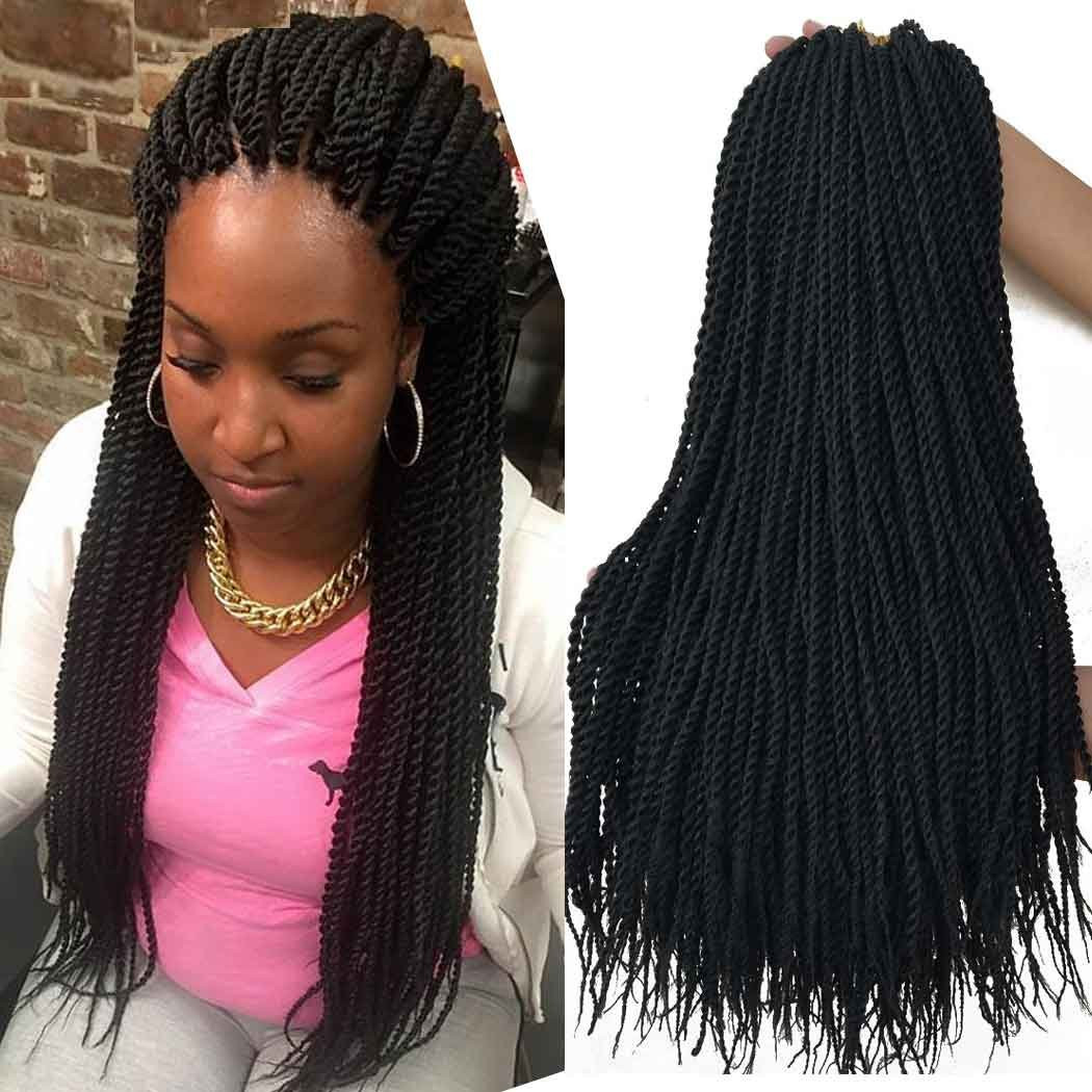 Senegalese Twists Crochet Hairstyles
 Amazon 18 Inch 8Packs Senegalese Twist Hair Crochet