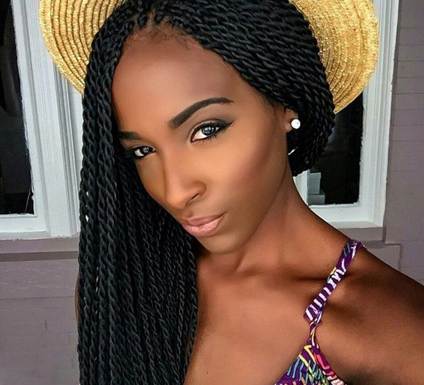 Senegalese Twists Crochet Hairstyles
 Best Hair For Crochet Braids