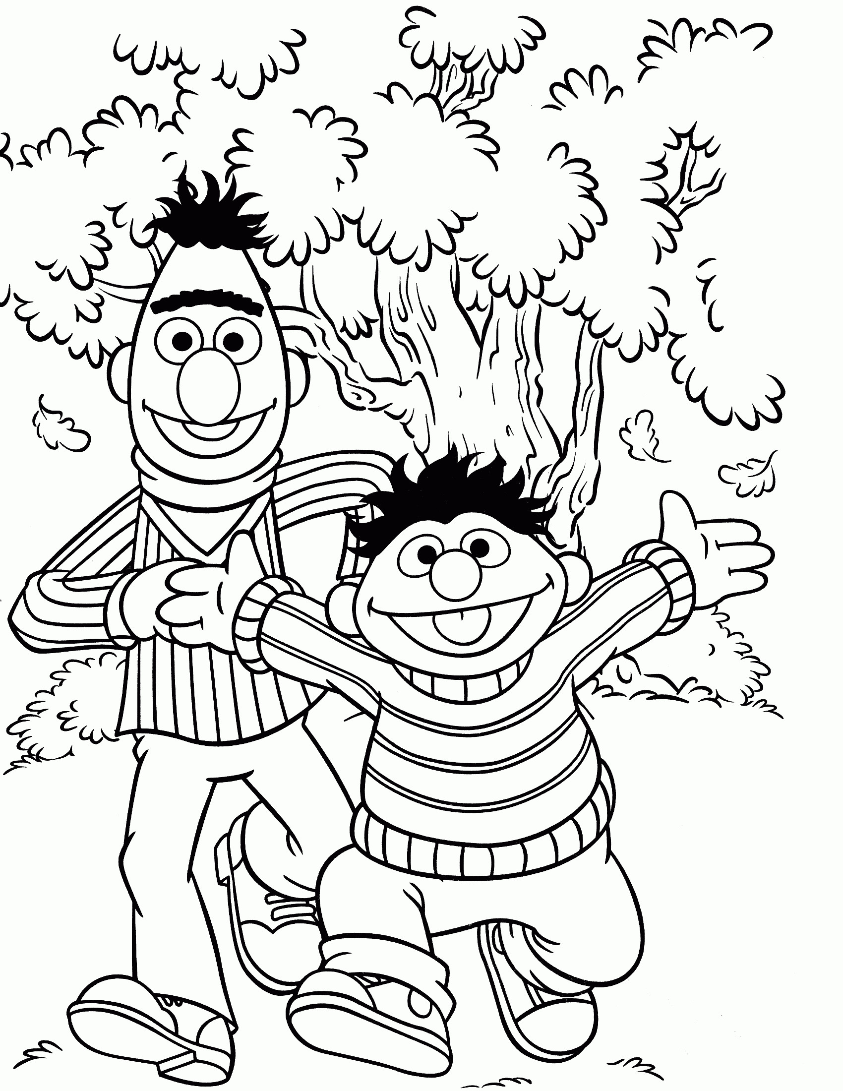 Sesame Street Coloring Books
 Sesame Street Count Coloring Pages Coloring Home