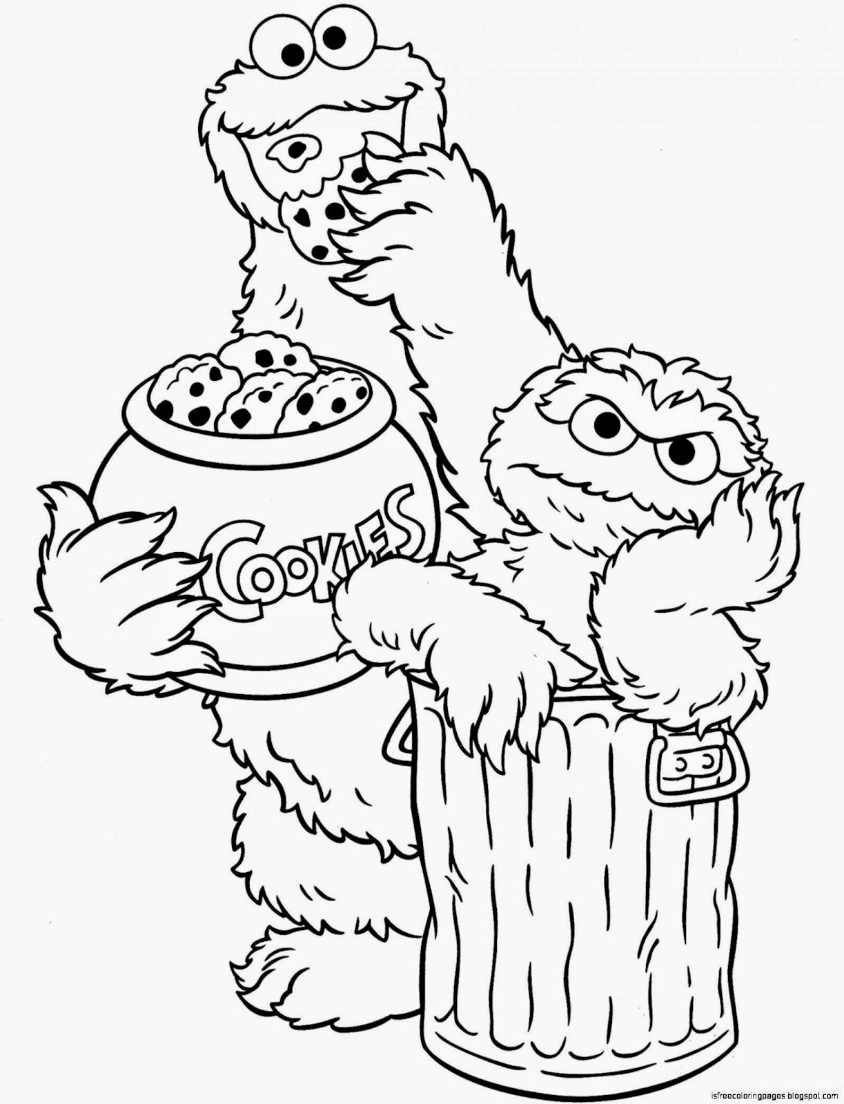 Sesame Street Coloring Books
 Sesame Street Coloring Pages