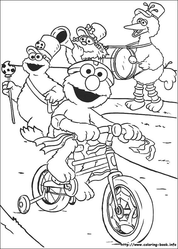 Sesame Street Coloring Books
 sesame street coloring pages on coloring book 1
