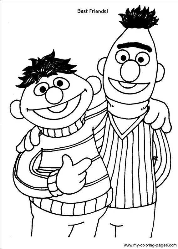 Sesame Street Coloring Sheets For Boys
 12 sesame street coloring page Print Color Craft