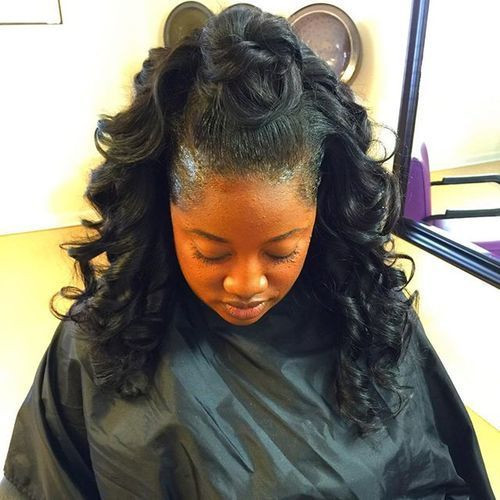 Sew In Updo Hairstyles
 Sew Hot 20 Gorgeous Sew In Hairstyles