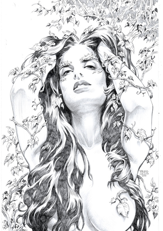 Sexy Adult Coloring Books
 Novo Malgapo Poison Ivy by iconart on DeviantArt