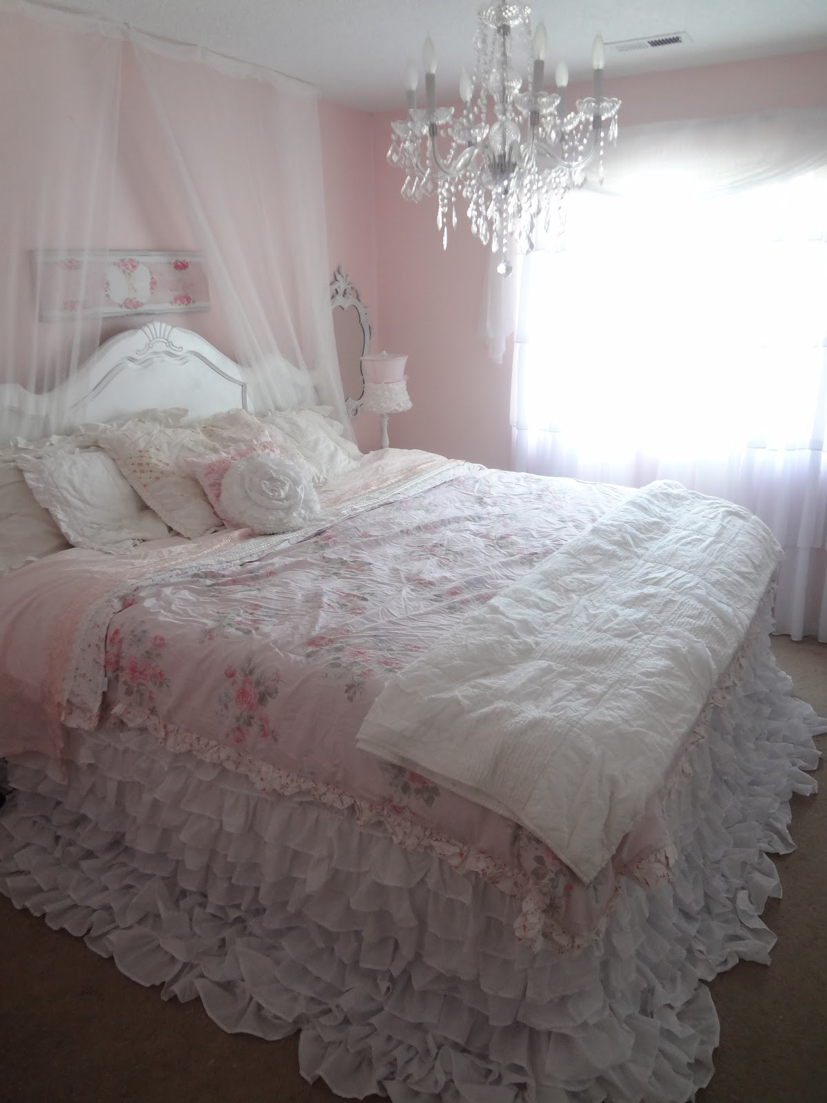 Best ideas about Shabby Chic Bedding
. Save or Pin Not So Shabby Shabby Chic My new ruffly bedding Now.