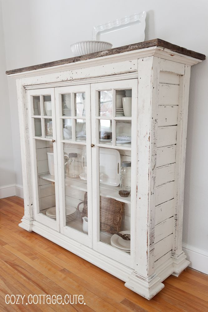 Best ideas about Shabby Chic Cabinet
. Save or Pin 147 best images about China Cabinets Hutches & Display Now.