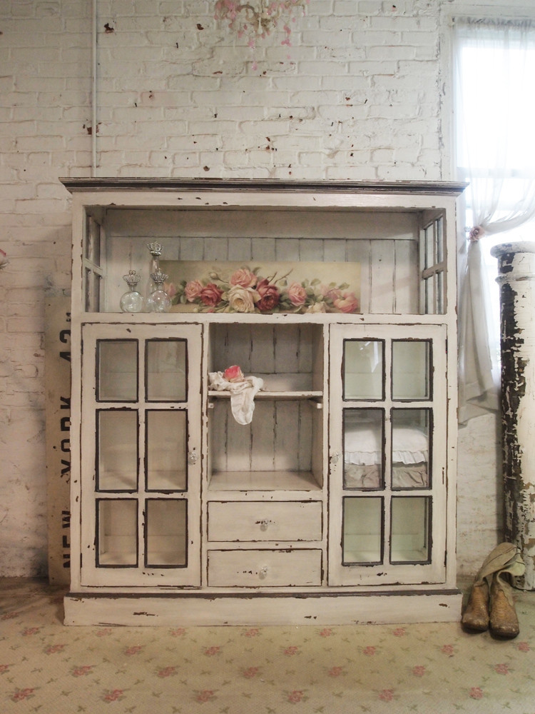 Best ideas about Shabby Chic Cabinet
. Save or Pin shabby chic china cabinet Now.