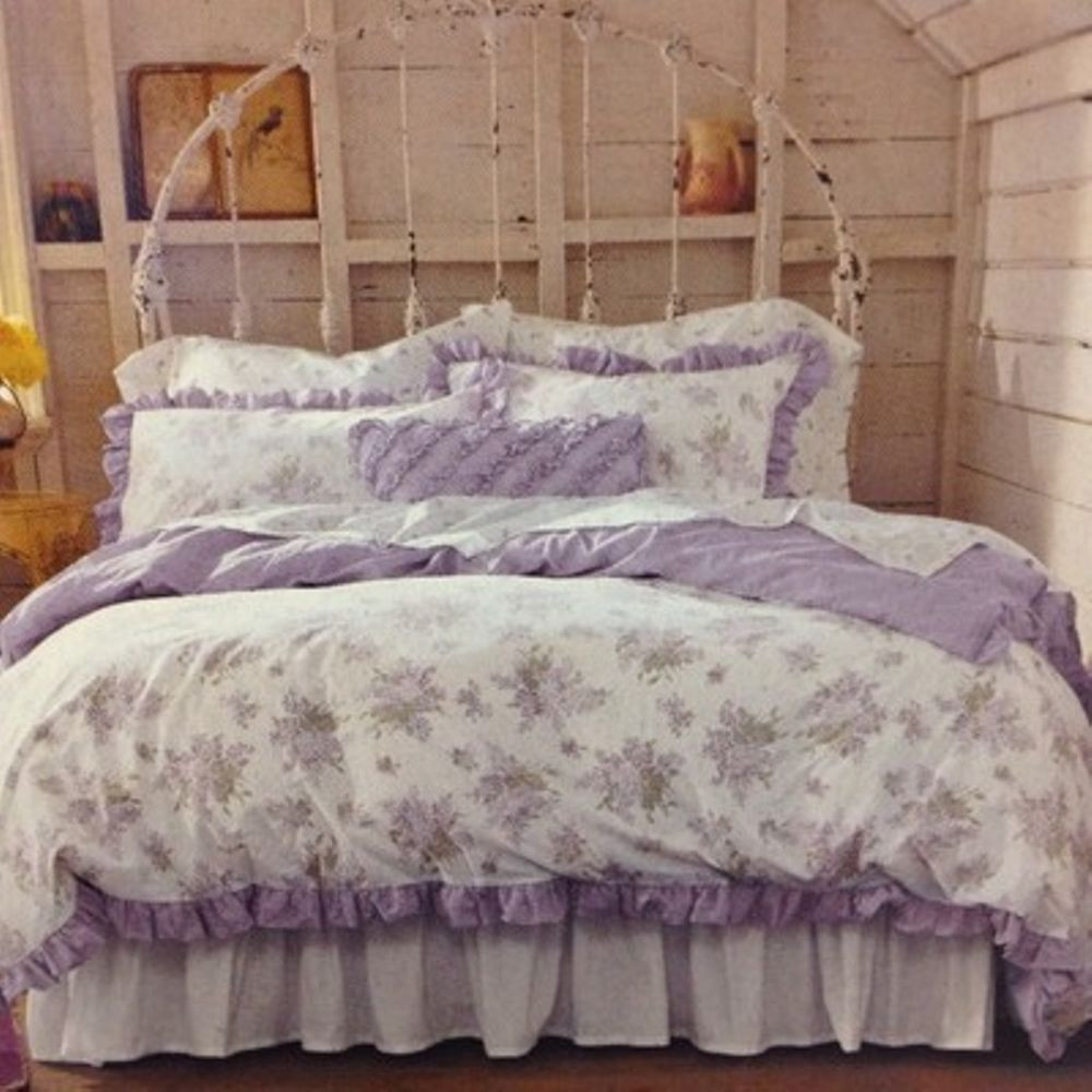 Best ideas about Shabby Chic Comforter
. Save or Pin Simply Shabby Chic Lilacs Floral Ruffle Twin Duvet Set 100 Now.